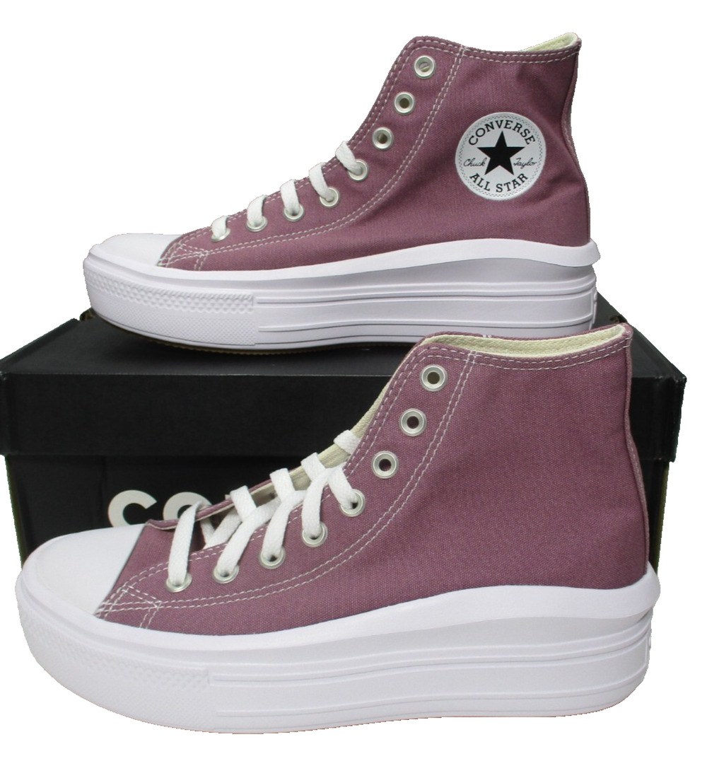 Converse All Star Ctas Move Hi Platform Dreamy Dahlia (Purple) Womens Sz 9.5